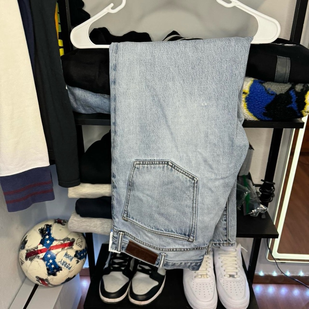 Baggy light blue jeans size 38,32